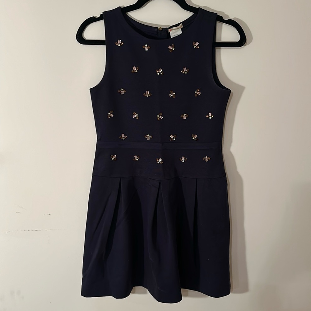 Crewcuts Navy Jewel Dress